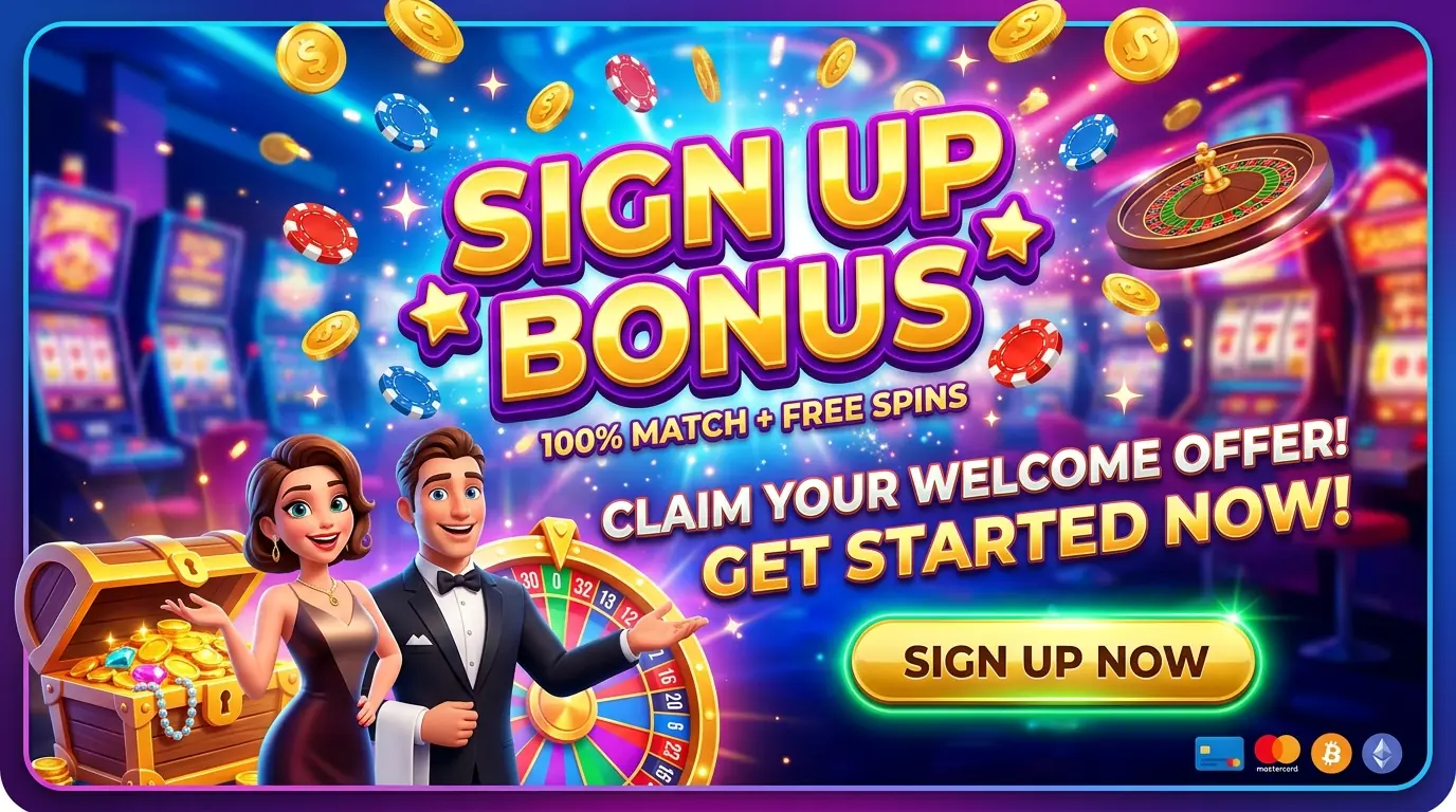 Sign up bonus Metal casino